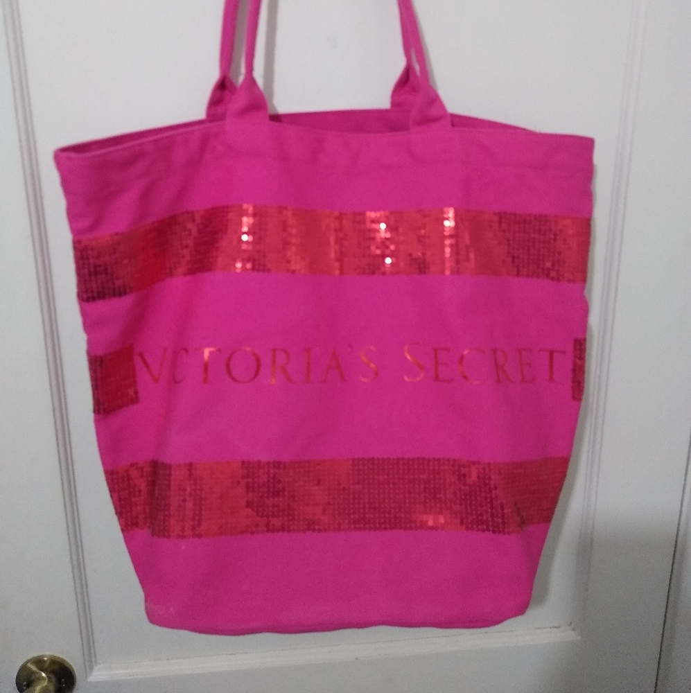 Victoria's secret bucket tote
